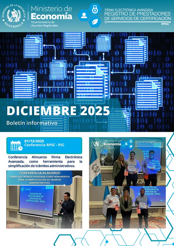 Portada Boletín informativo diciembre 2025