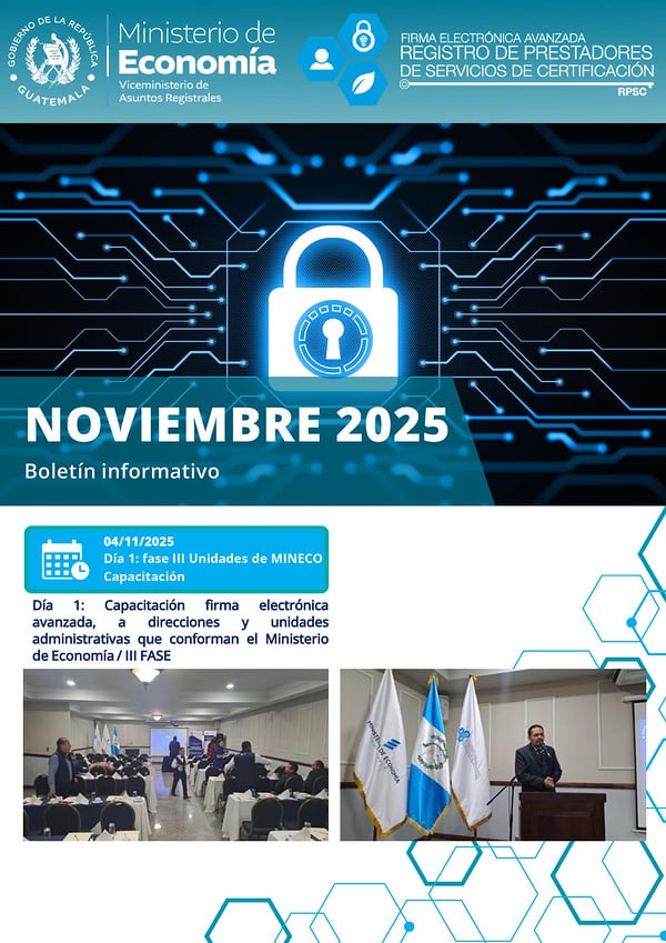 Portada Boletín informativo noviembre 2025